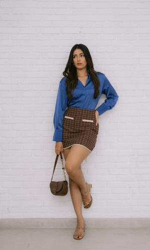 Mosaic Mini Skirt