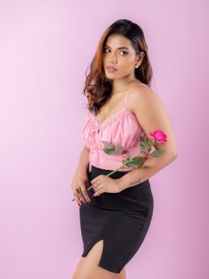 Luna Front Tie Up Top