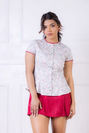 The Cherry Blossom Peplum
